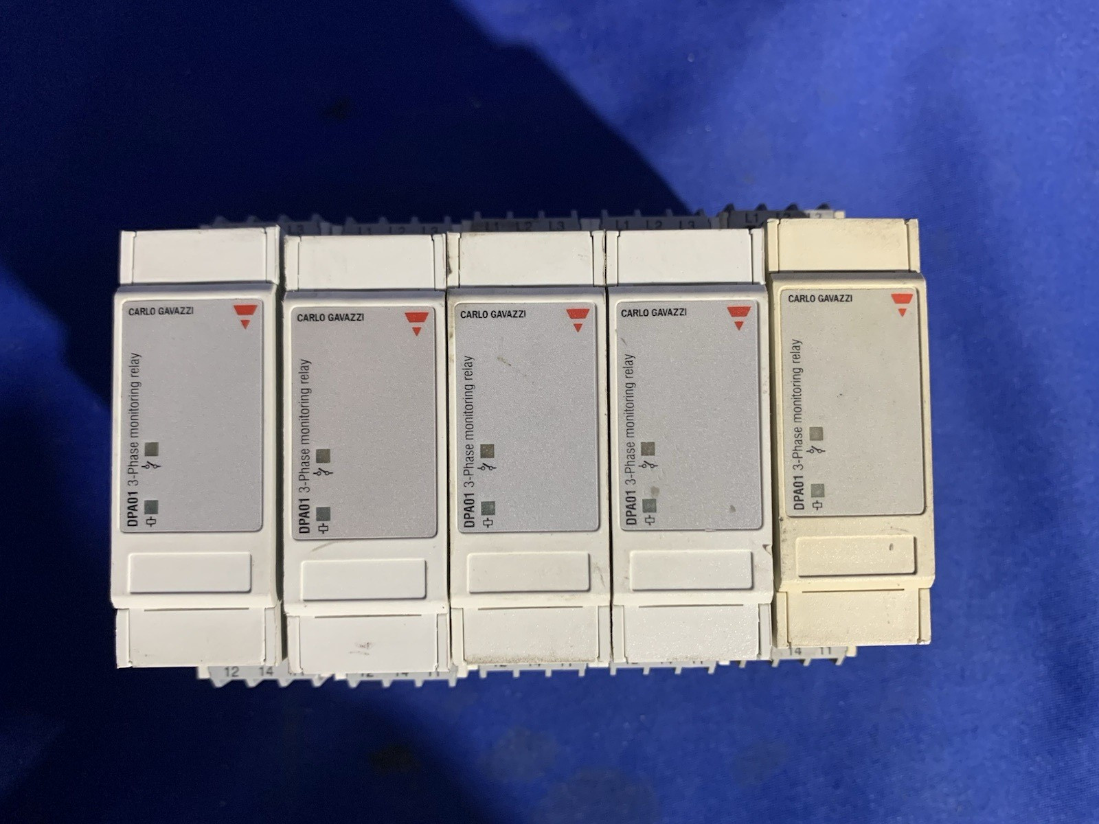 Carlo Gavazzi DPA01CM44 3 Phase Monitoring Relay – Lot of 5 Untested – Read