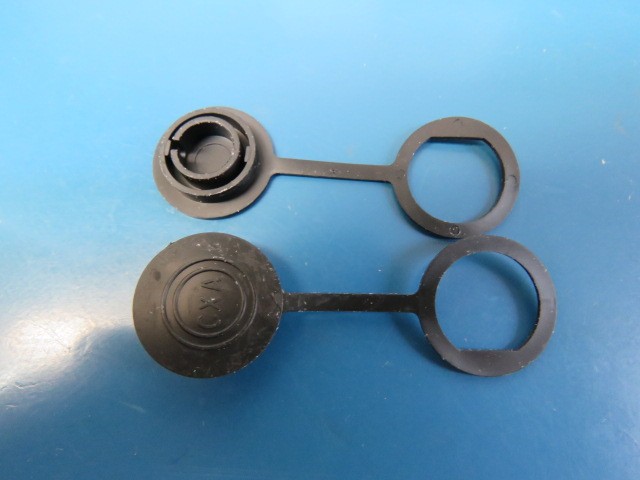 CONXALL 6295 Qty of 30 per Lot Connector Cap (Cover), Dust Black
