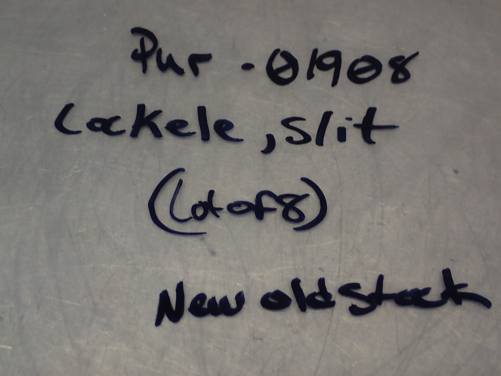 PUR-01908 Lockele Slit New Old Stock (Lot of 8) See All Pictures