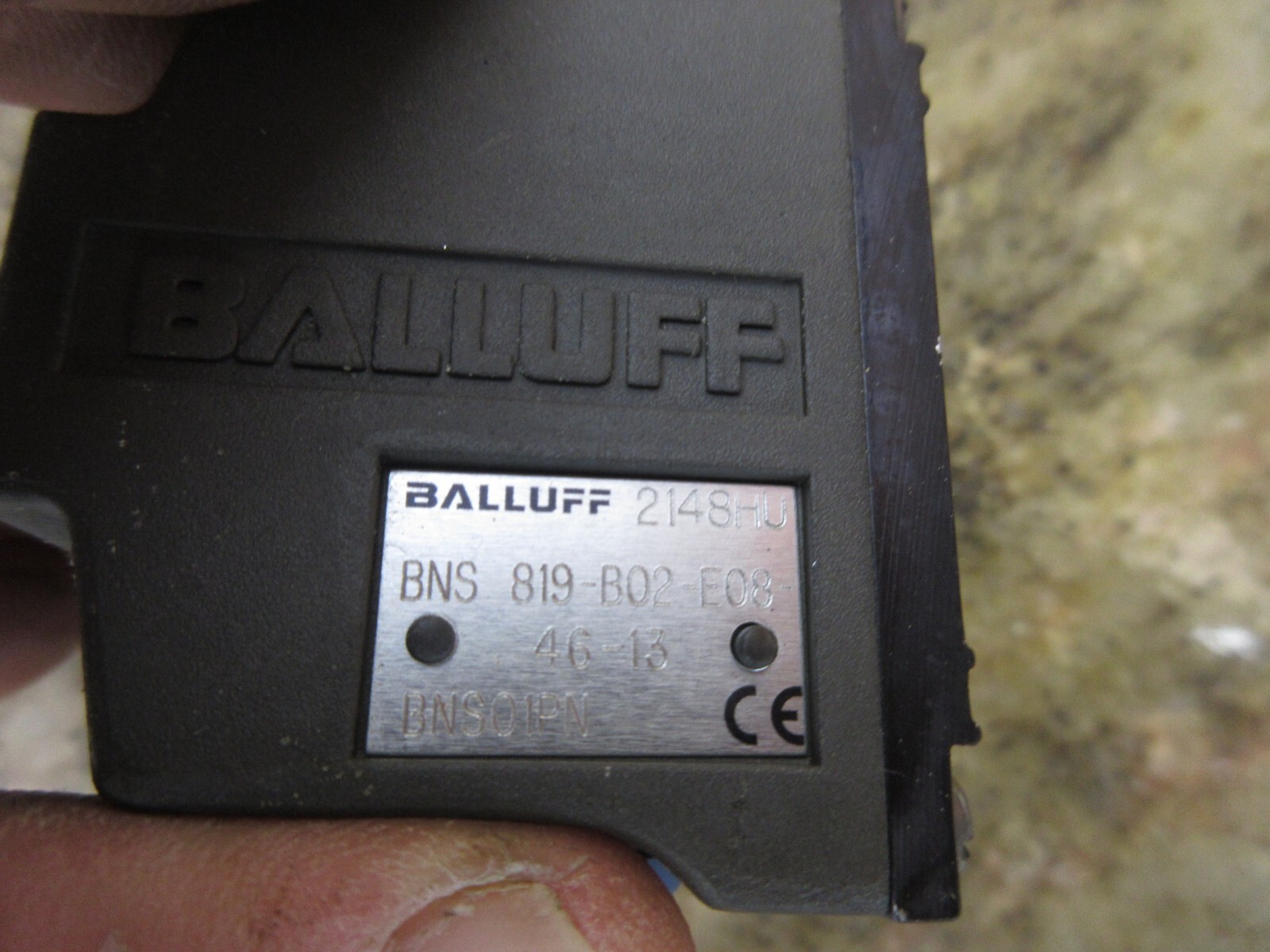 BALLUFF LIMIT SWITCH UNIT 2148HU BNS 819-B02-E08-46-13 BNS01PN EACH 1
