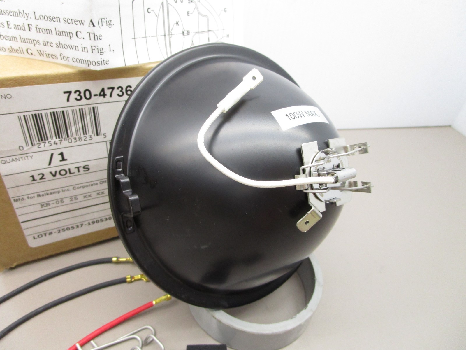 Unity U-7682 5″ Spot Lamp HID Conversion Kit 100W 12V