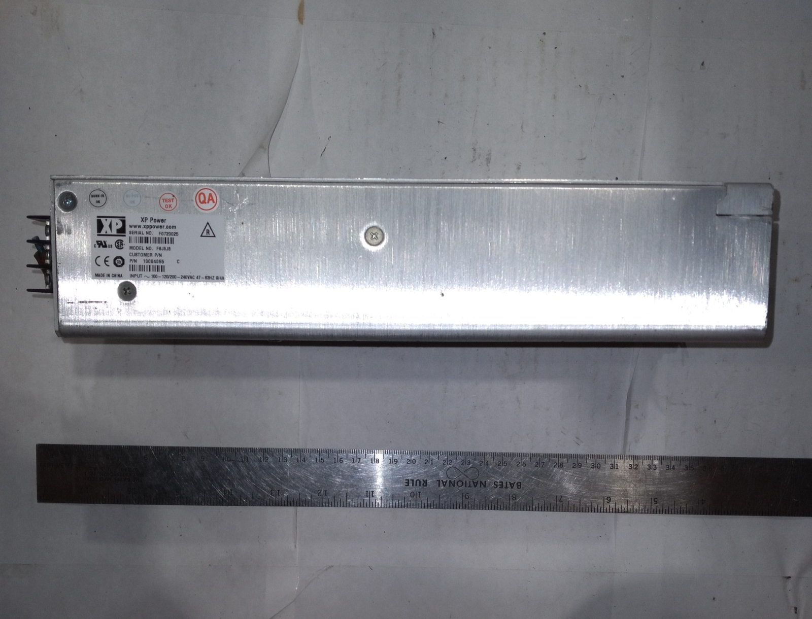 XP POWER F6J8J8 100-240VAC 47-63HZ 9/4A