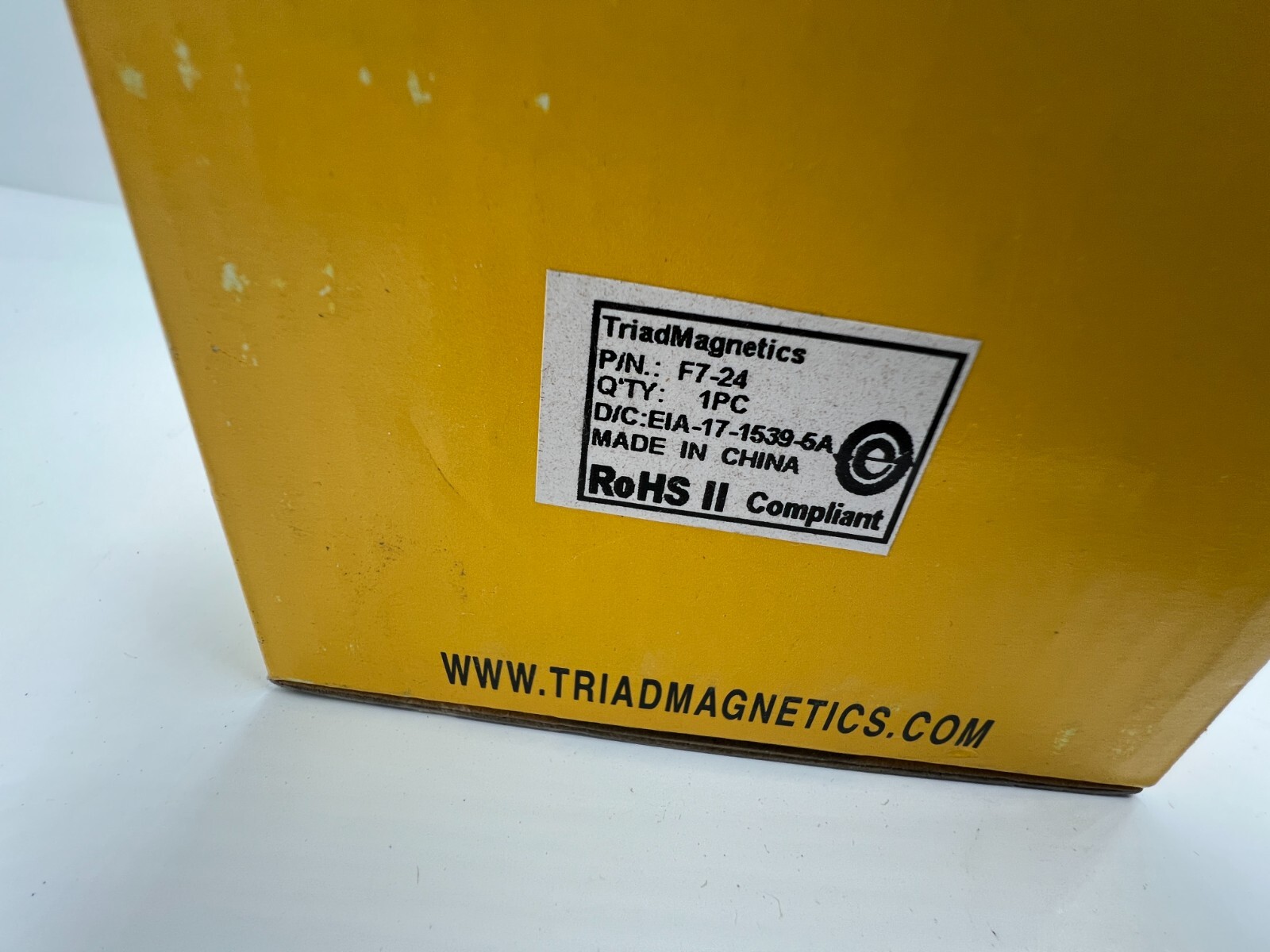 Triad Magnetics Power Transformer 2500VAC 56VA 5Term. Quick Connect, F7-24