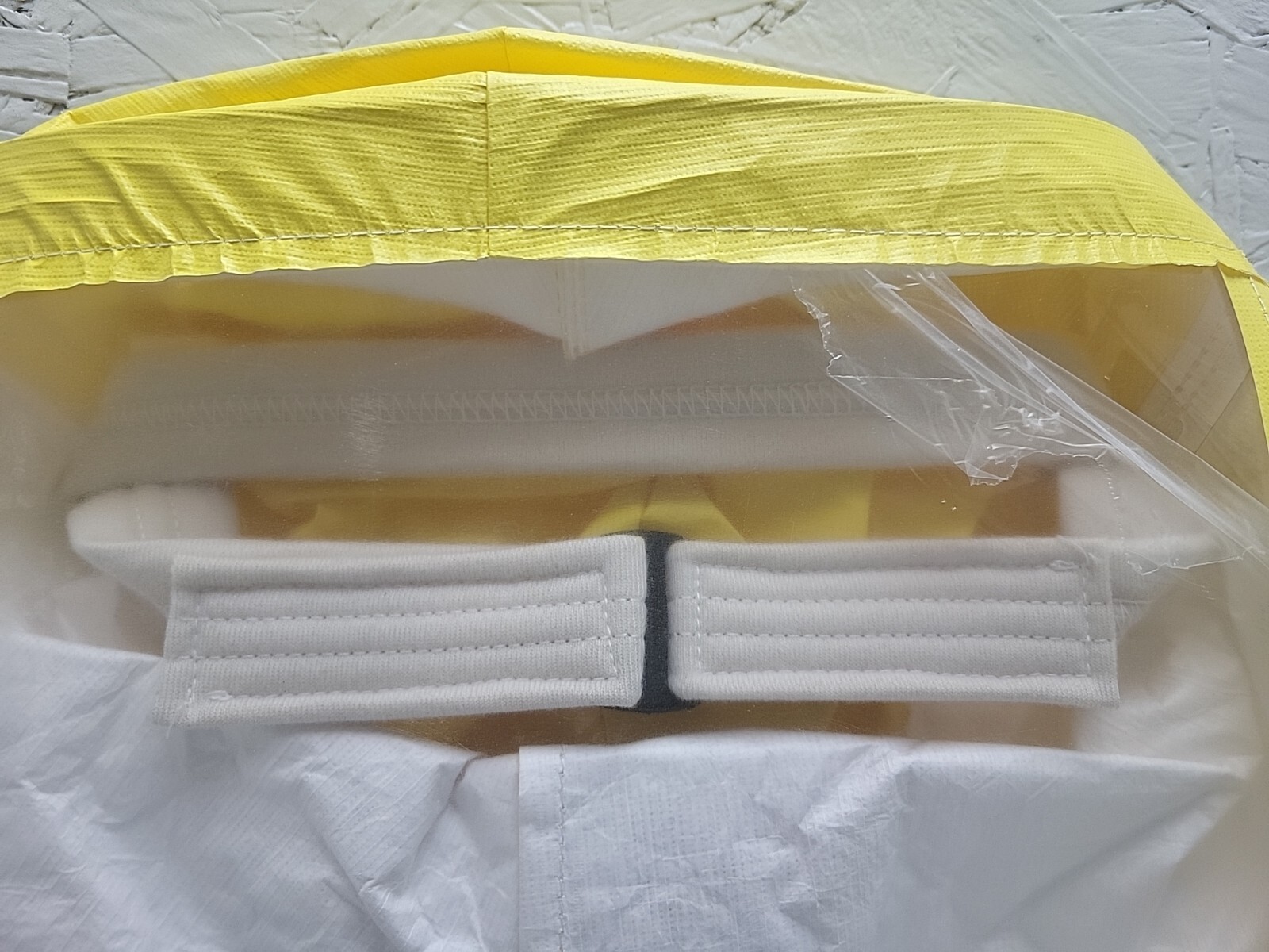 5 Pack Tychem AirBoss Loose Fitting PAPR Hood W/ Cape FlexAir PAPR System Yellow