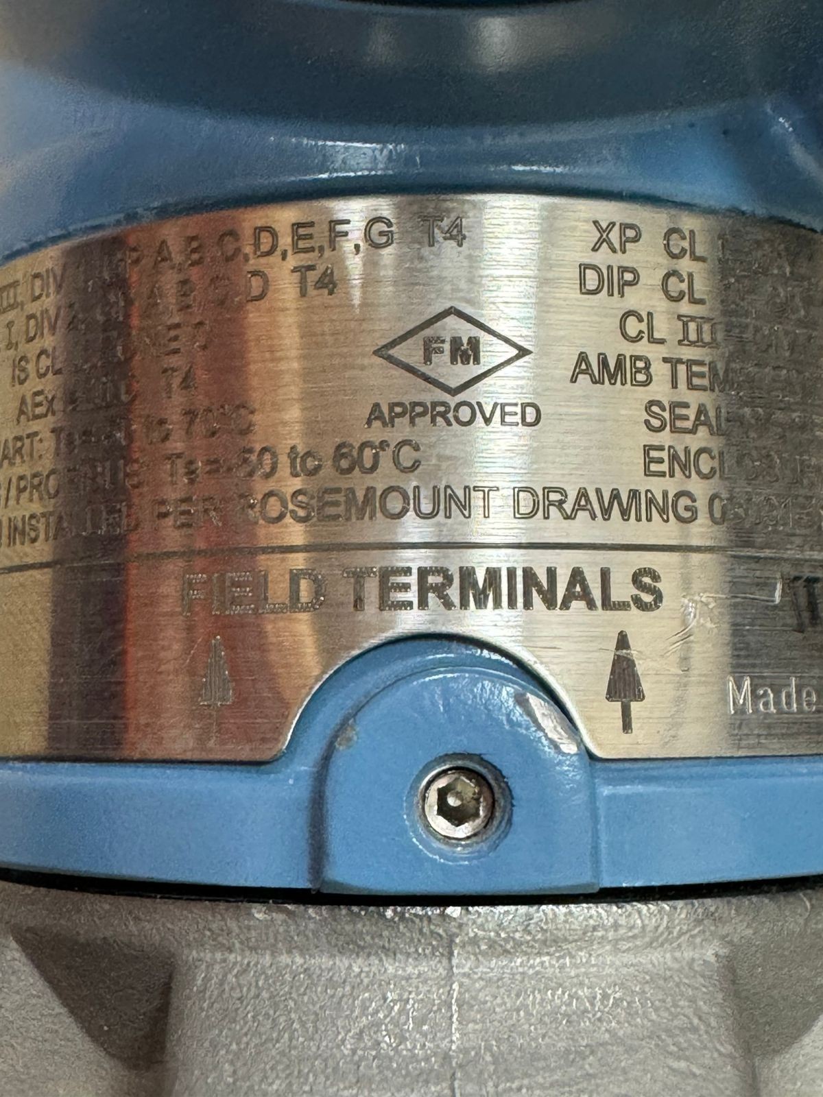 Rosemount / Pressure Transmitter / 3051CD3F22B1AK5M5 / 3626PSI-250BAR