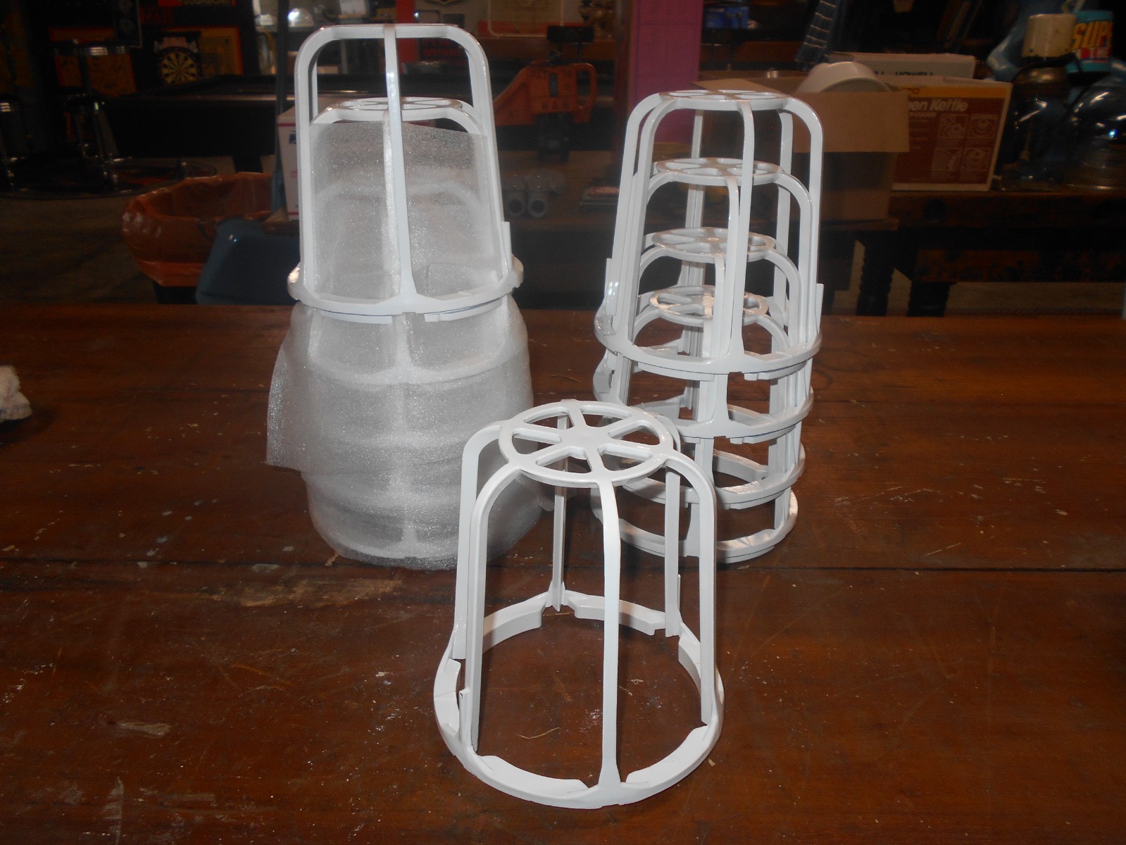 GE LIGHTING GLOBE GUARD H2000-NG ALUMINUM FILTER GAURD LUMINAIRE New Old Stock