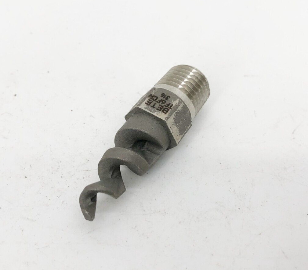 New Bete TF6FCN Tars 1/4″ Full Cone Injector Nozzle 90° 316