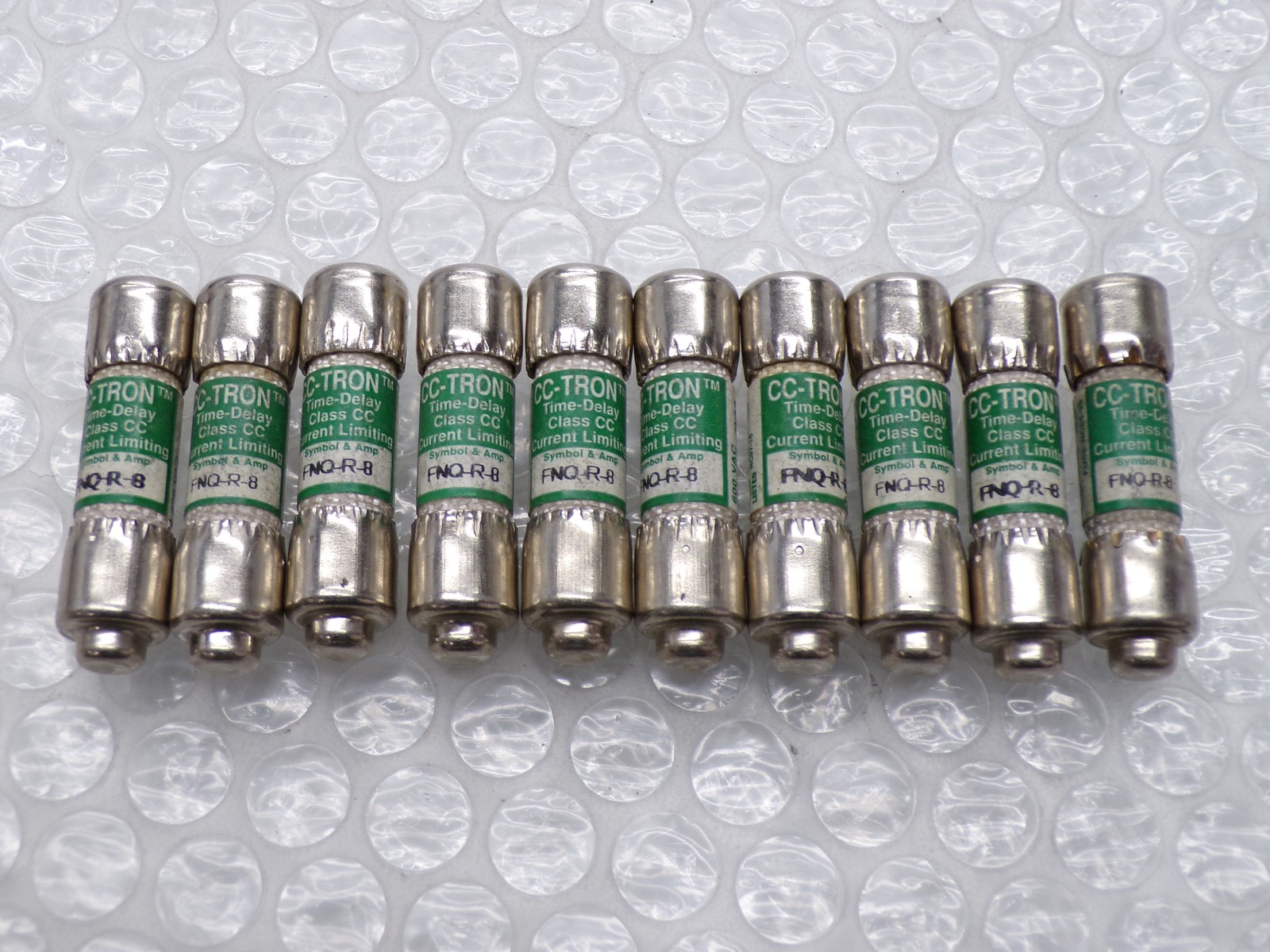 CC-TRON FNQ-R-8 FUSE LOT OF 10 NSNP