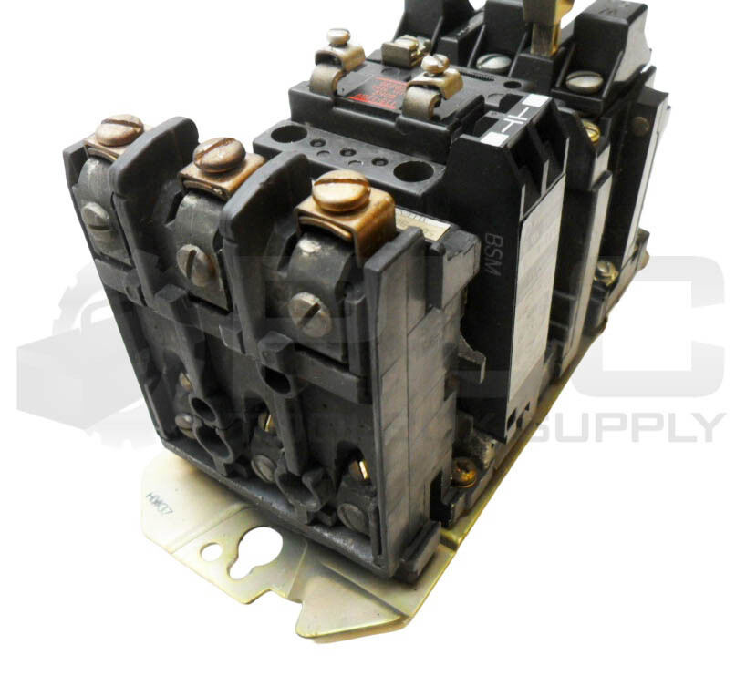 ALLEN BRADLEY 509-BOD /A CONTACTOR W/ CB236 W/ 590-BOW16 /A RELAY *READ*