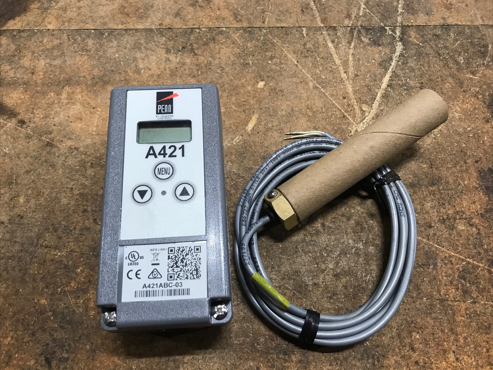 New Penn A421ABC-03 Electronic Temp Controller A421 Series Johnson Controls