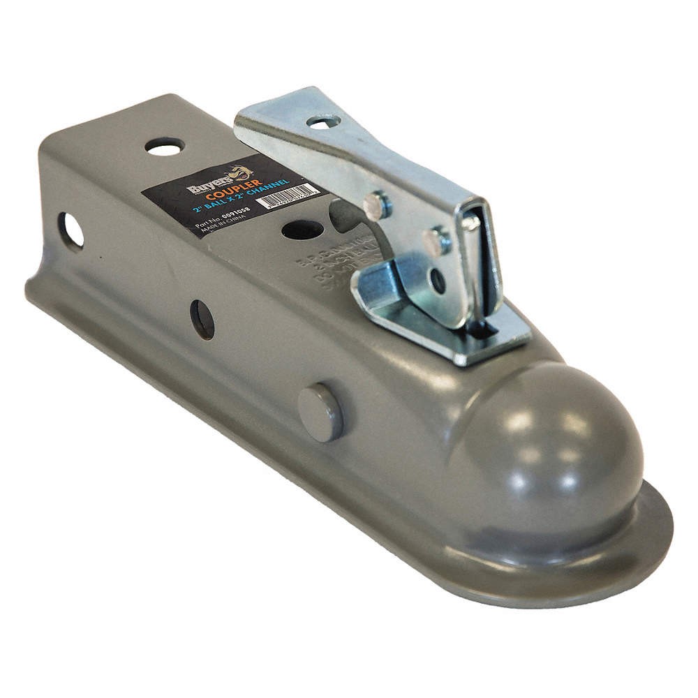 BUYERS PRODUCTS 0091058 Trailer Coupler,Straight-Tongue,12 in 426U25