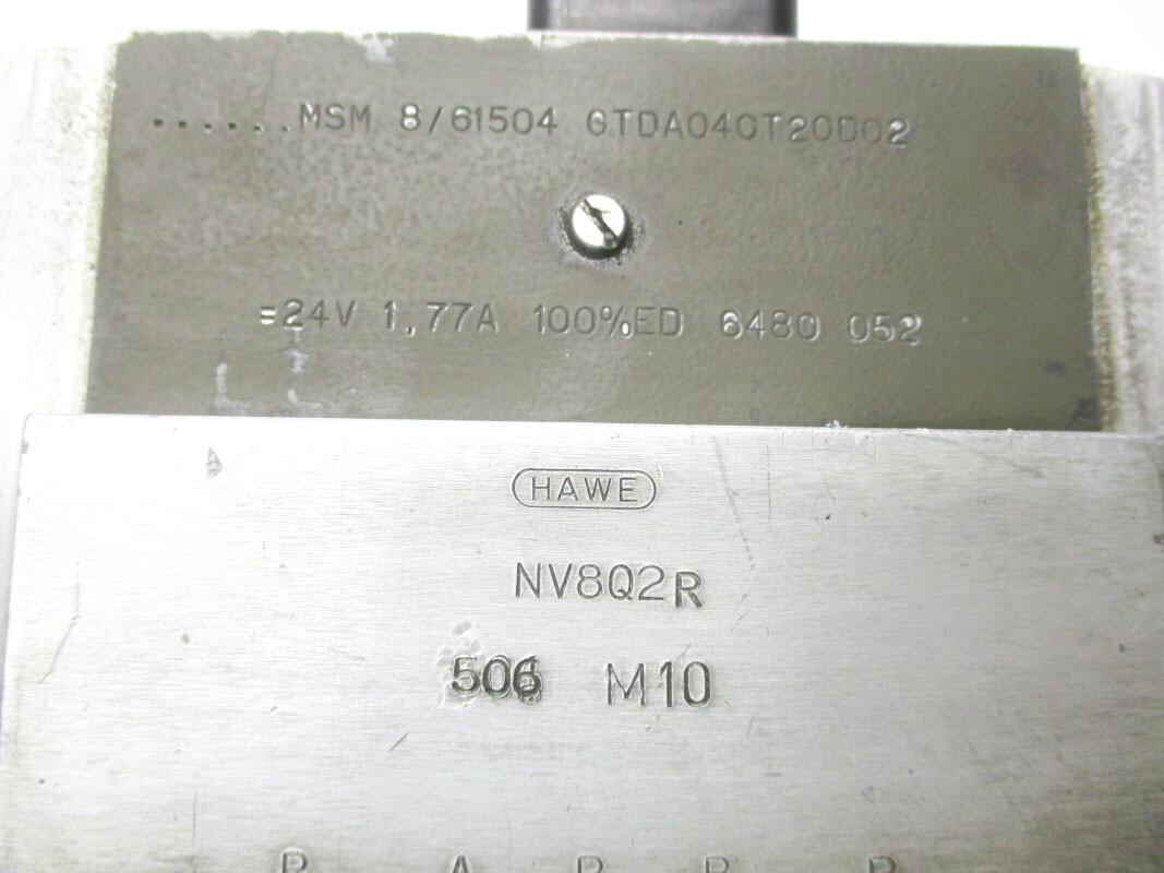 HAWE NV8Q2 24V 1.77A UNMP