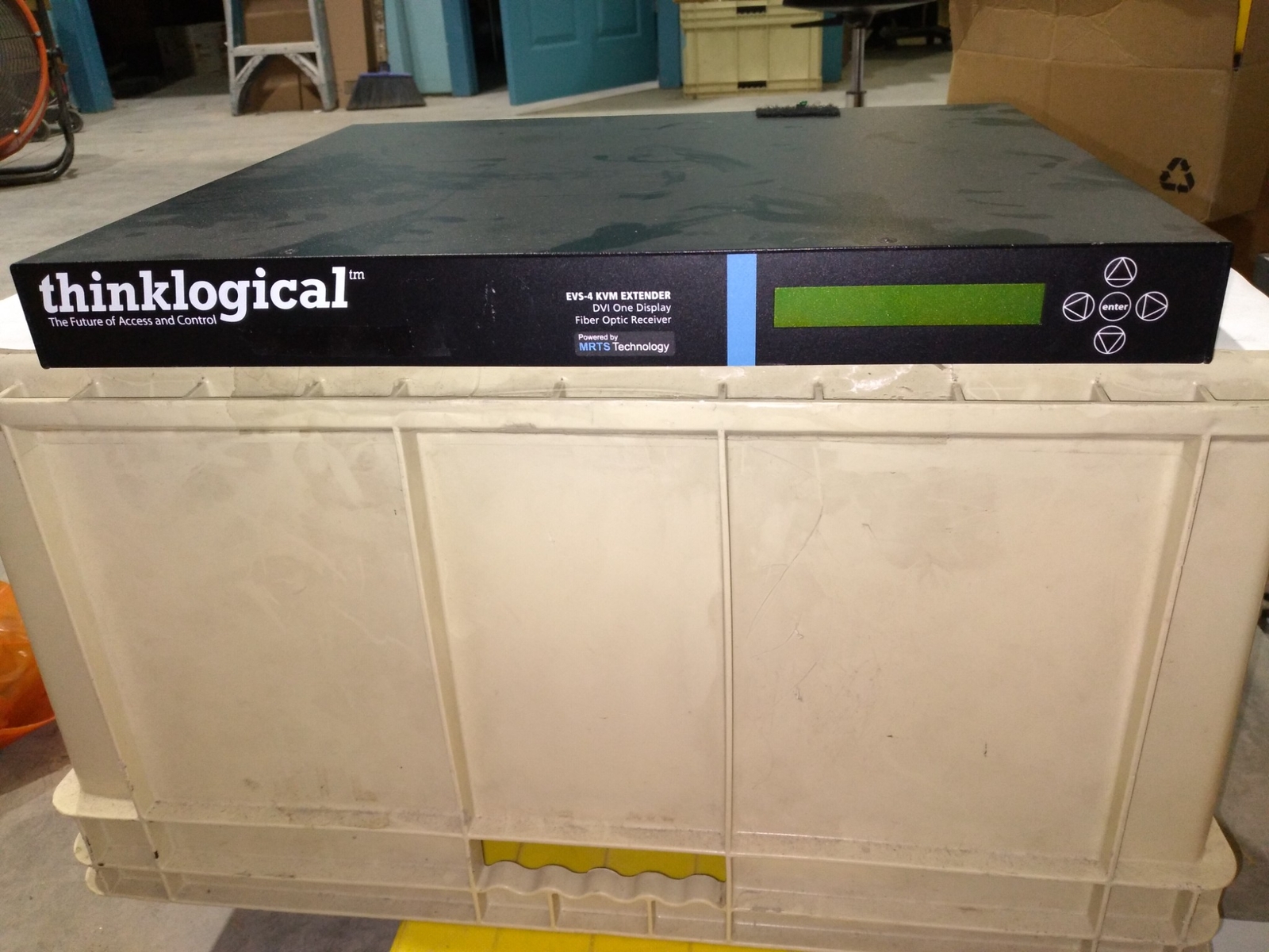 MRTS TECHNOLOGY EVS-4 KVM EXTENDER EVS-000VD4-STRX 04030936MV ThinkLogical