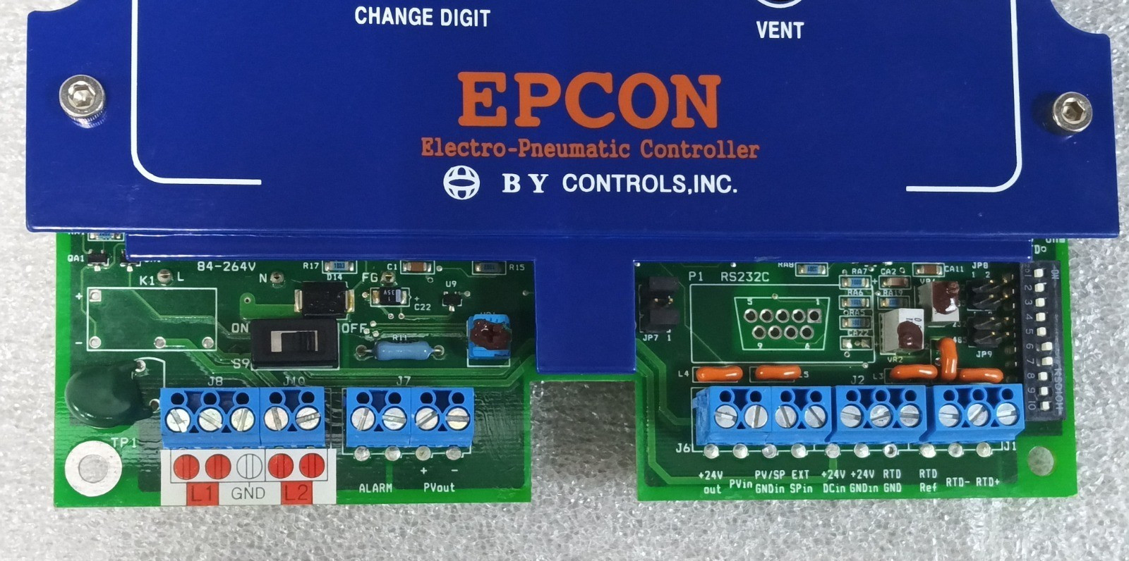 Pneumatic Controller / Bys Controls Inc. / Epcon-1 / Rev: 4.2
