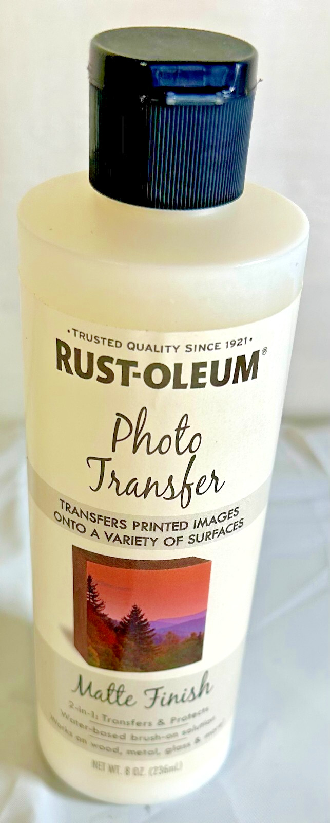 Arts And Crafts Photo Transfer System Matte Finish Rust-Oleum Photo Transfer X2