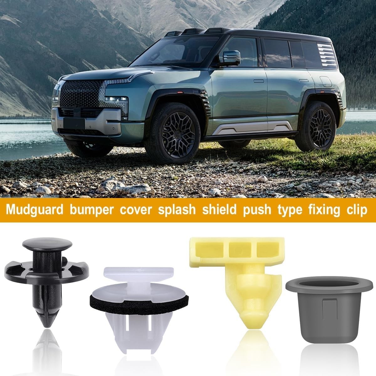 45PCS Car Retainer Clips Kit for Nissan Armada Juke Murano Rogue QX56 QX80