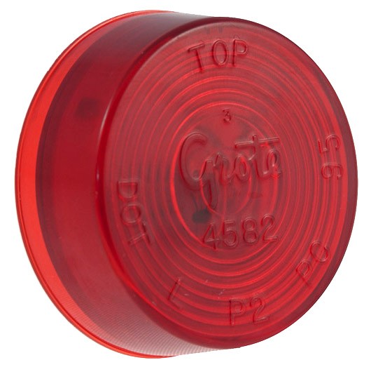 Clearance/Marker Lamp, Lens Optic, Red