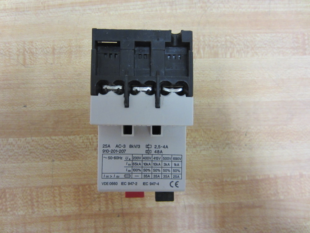 AEG 910-201-207 2,5- 4A MBS25 Starter 910-201-207-000