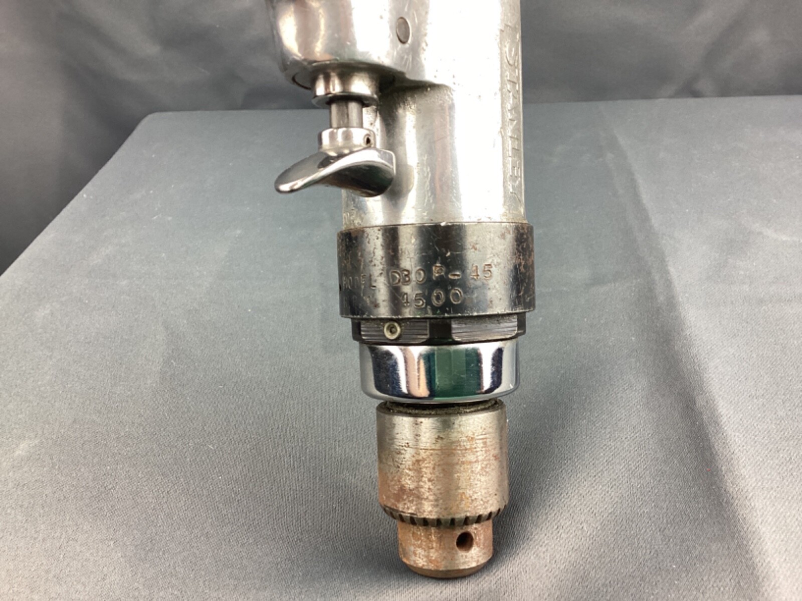 Vintage Stanley Model D30 P-45 rpm Air Pneumatic Drill Nutrunner 4500 rpm