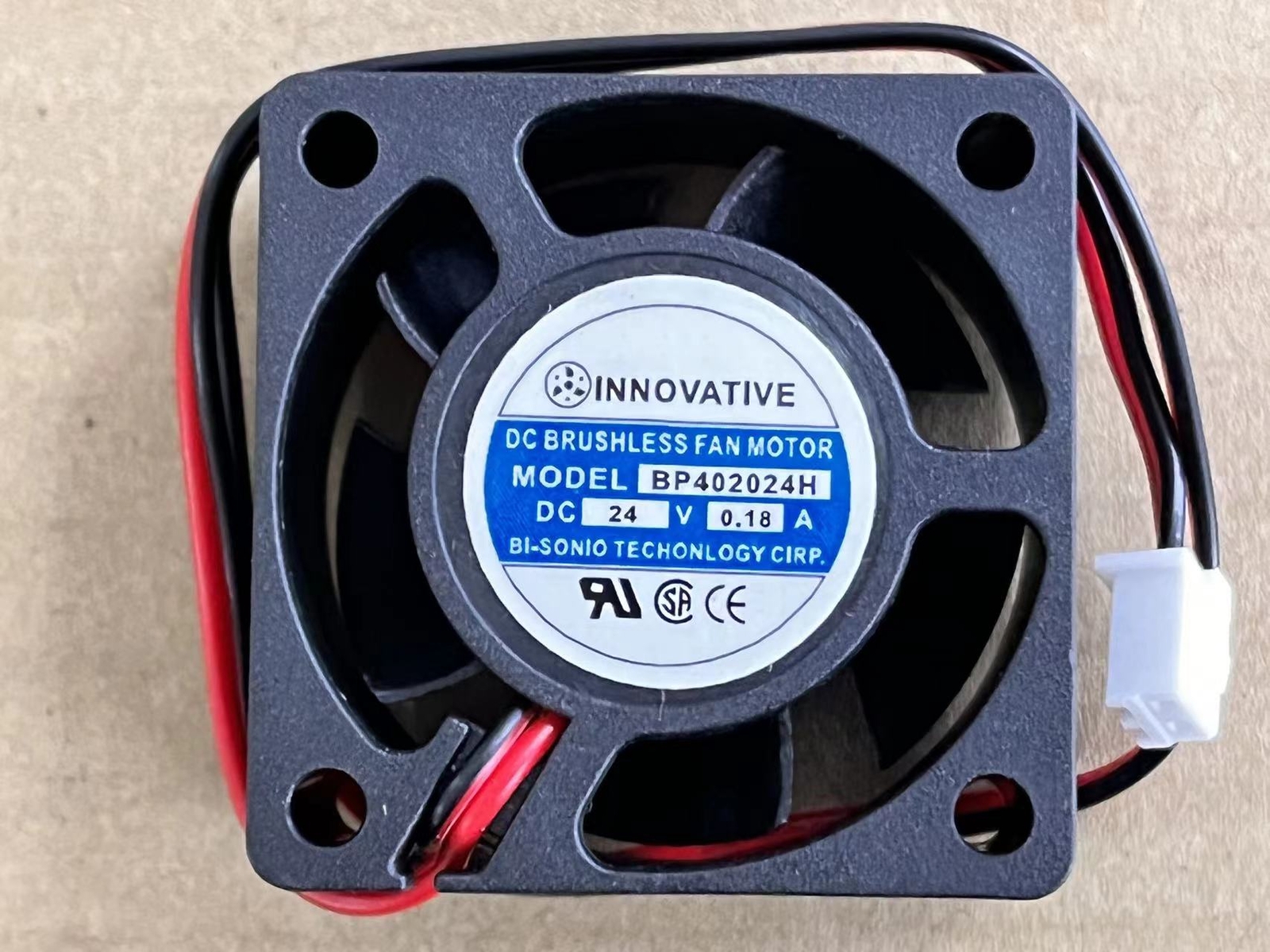 Bi-sonic BP402024H DC24V 0.18A 40mm 40*20MM inverter fan 2pin