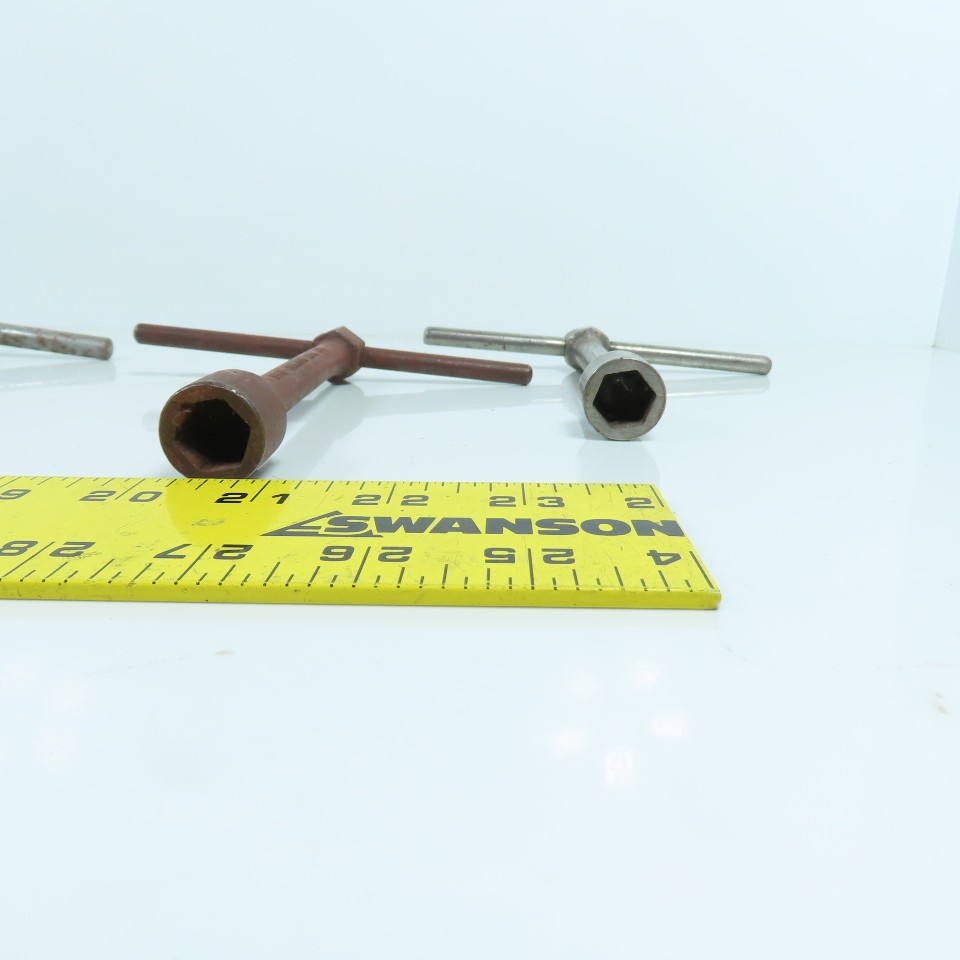 Armstrong & Williams 965D 967-A / 35-022 T-Handle 11/16″ & 9/16″ Wrench Lot Of 5