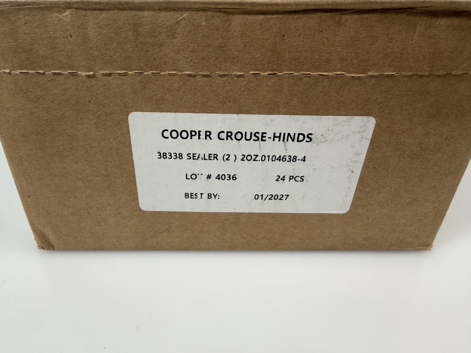 (QTY. 5) EATON Crouse-Hinds TSC4 4OZ Epoxy Sealing Sealer Compound EXP 2027