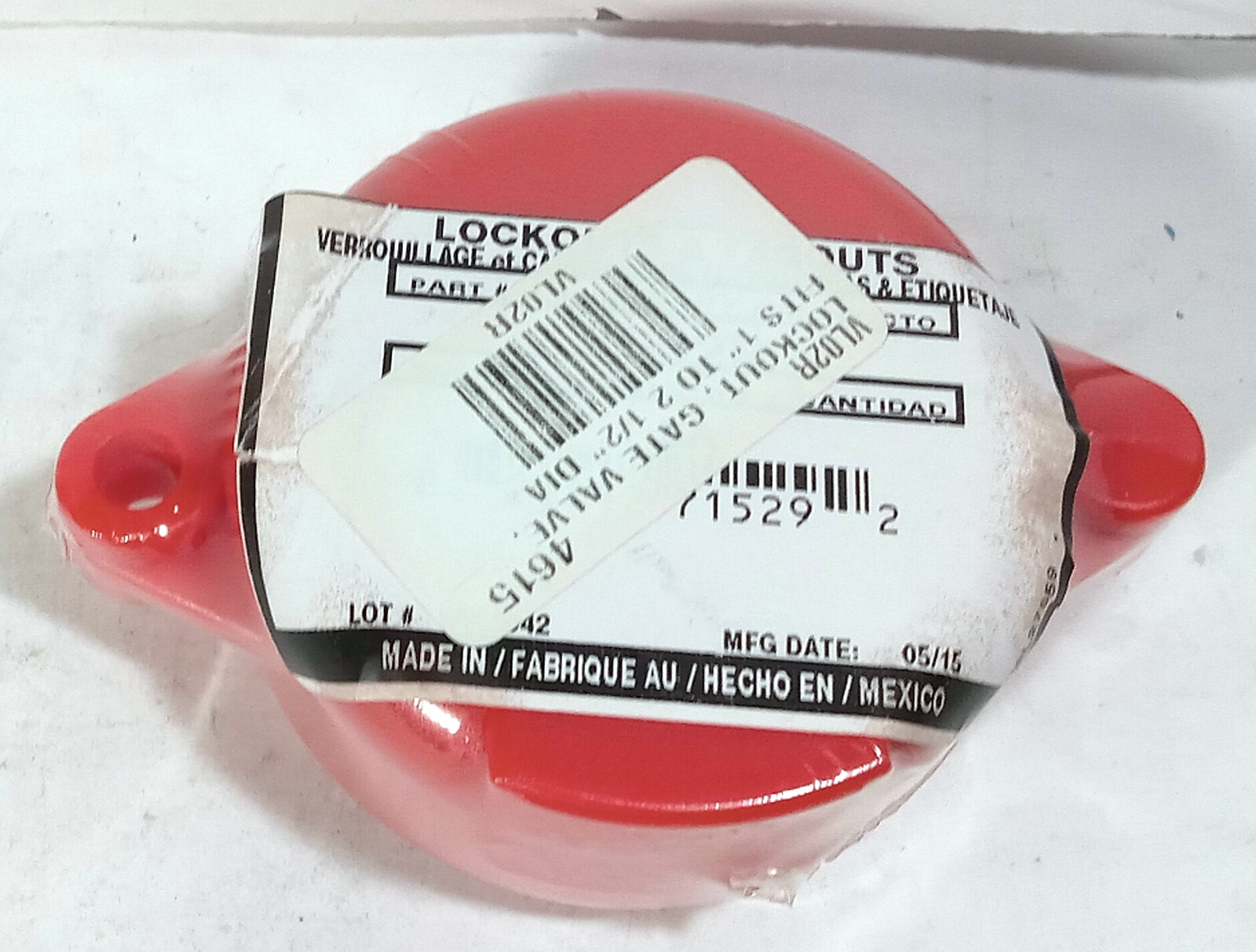 1 NEW NMC VL02R VALVE WHEEL GATE VALVE LOCKOUT NIP ***MAKE OFFER***