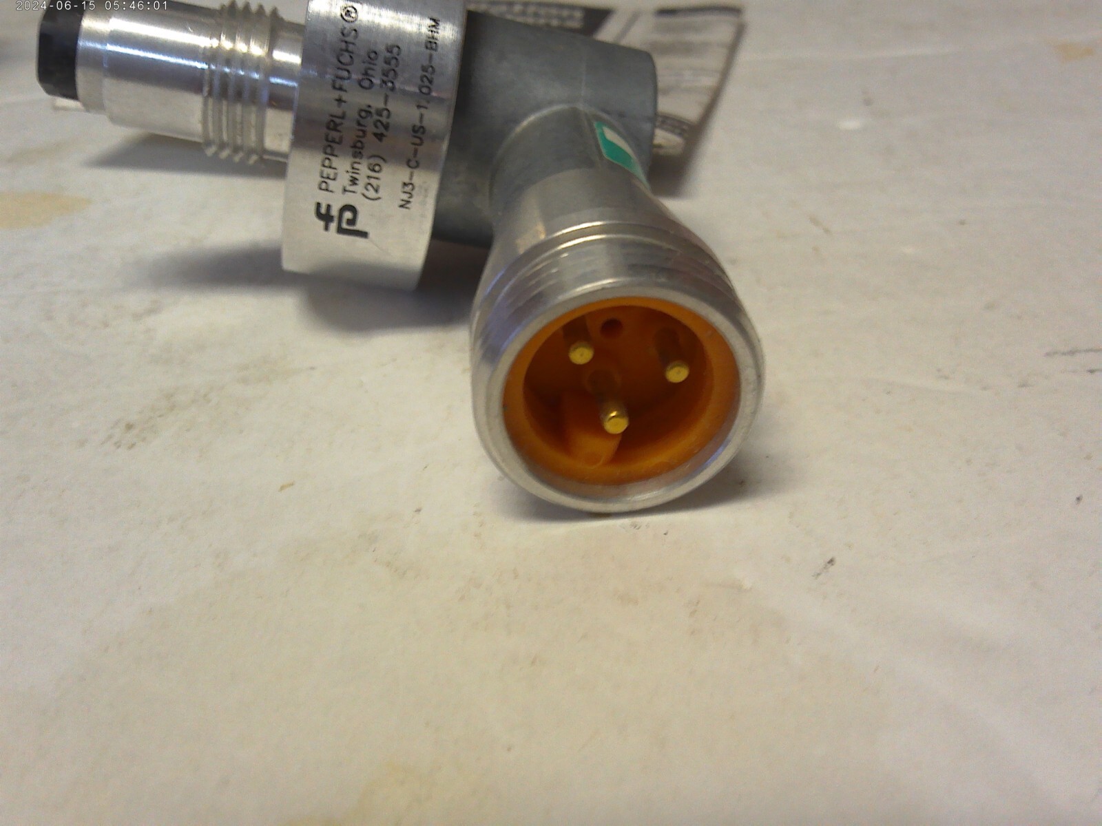 New Pepperl & Fuchs NJ3CUS1025BHM 91441 Proximity Sensor NJ-3-C-US-1.025-BHM