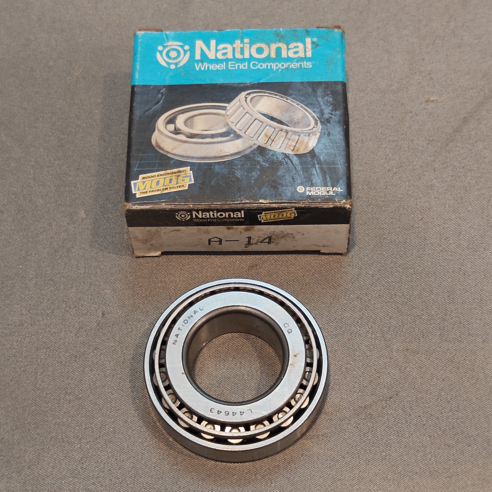 National A-14 Bower Tapered Roller Bearing Race Cup & Cone, L44543