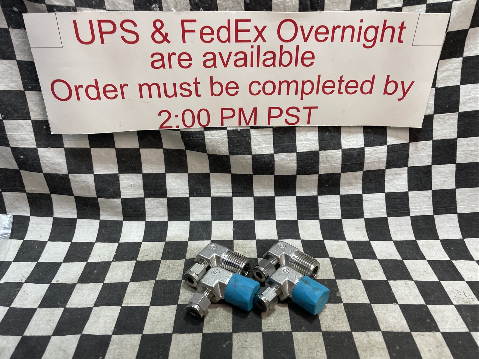 SWAGELOK SS-400-2-8, SS40028, ELBOW MALE 1/4″ x 1/2″ LOT OF 4 SHIPSAMEDAY#1374V4