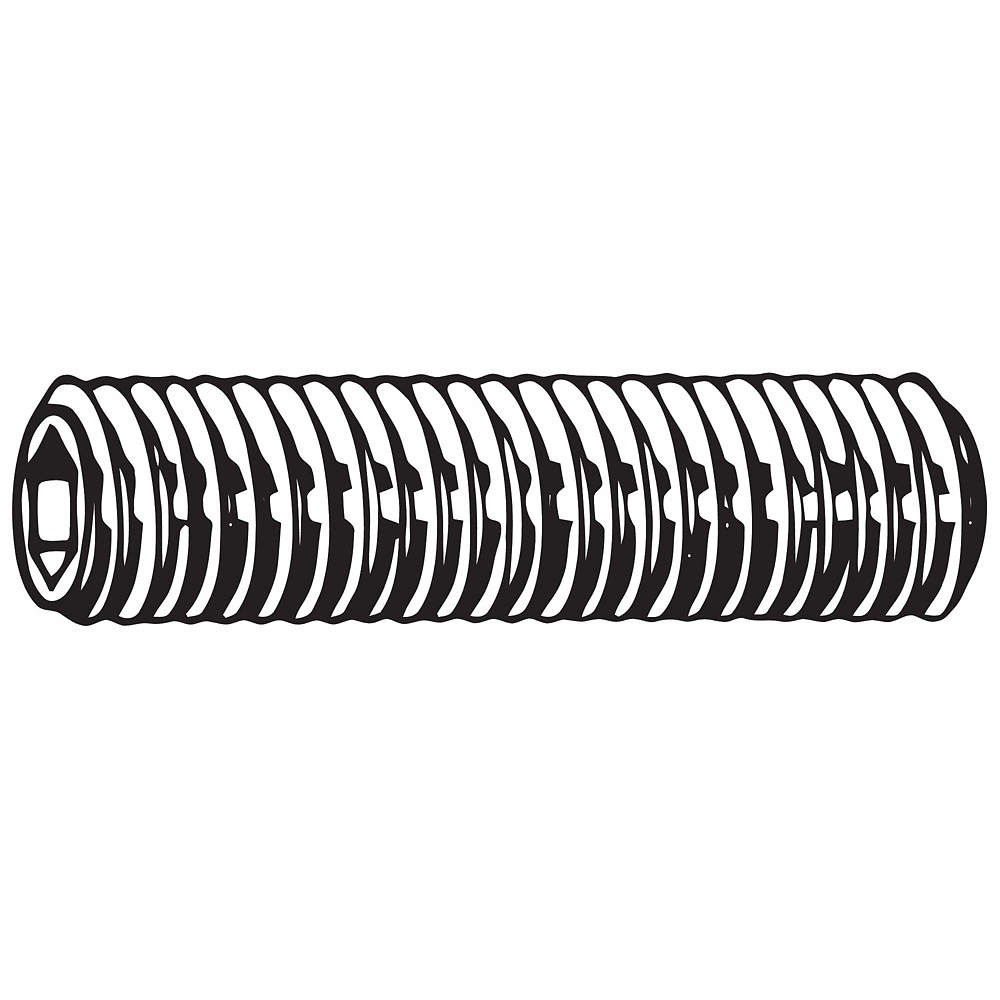 GRAINGER APPROVED M07810.040.0004 ScktStScrw,Flat Pt Type,M4,4mm L,PK100 54FK33