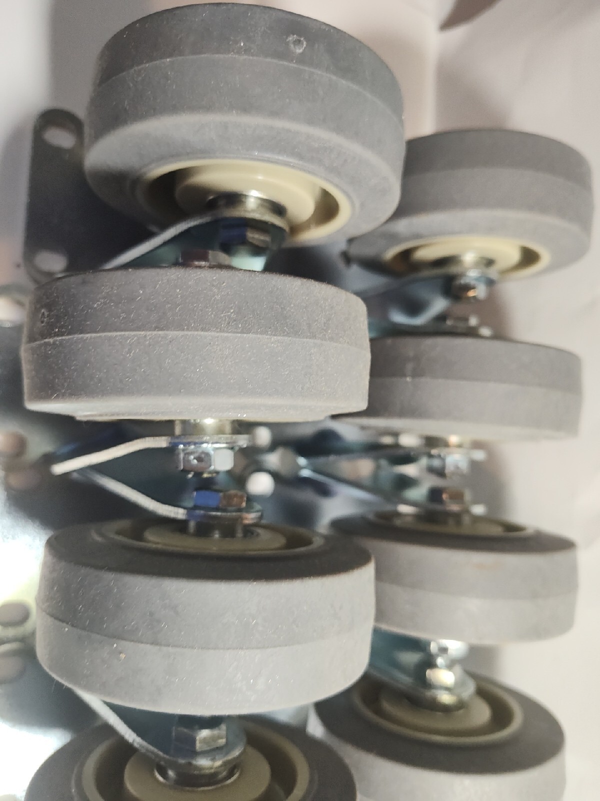 GRAINGER APPROVED P12S-PRP035B-12 NSF-Listed Plate Caster,,250 lb.