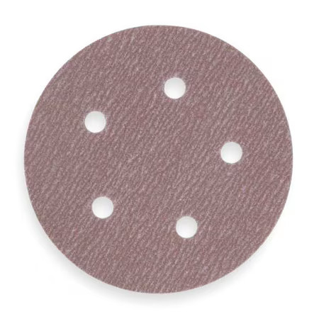 Norton Abrasives 66261131498 Psa Disc Roll, 5 Hole, 5In, P80g, Alo