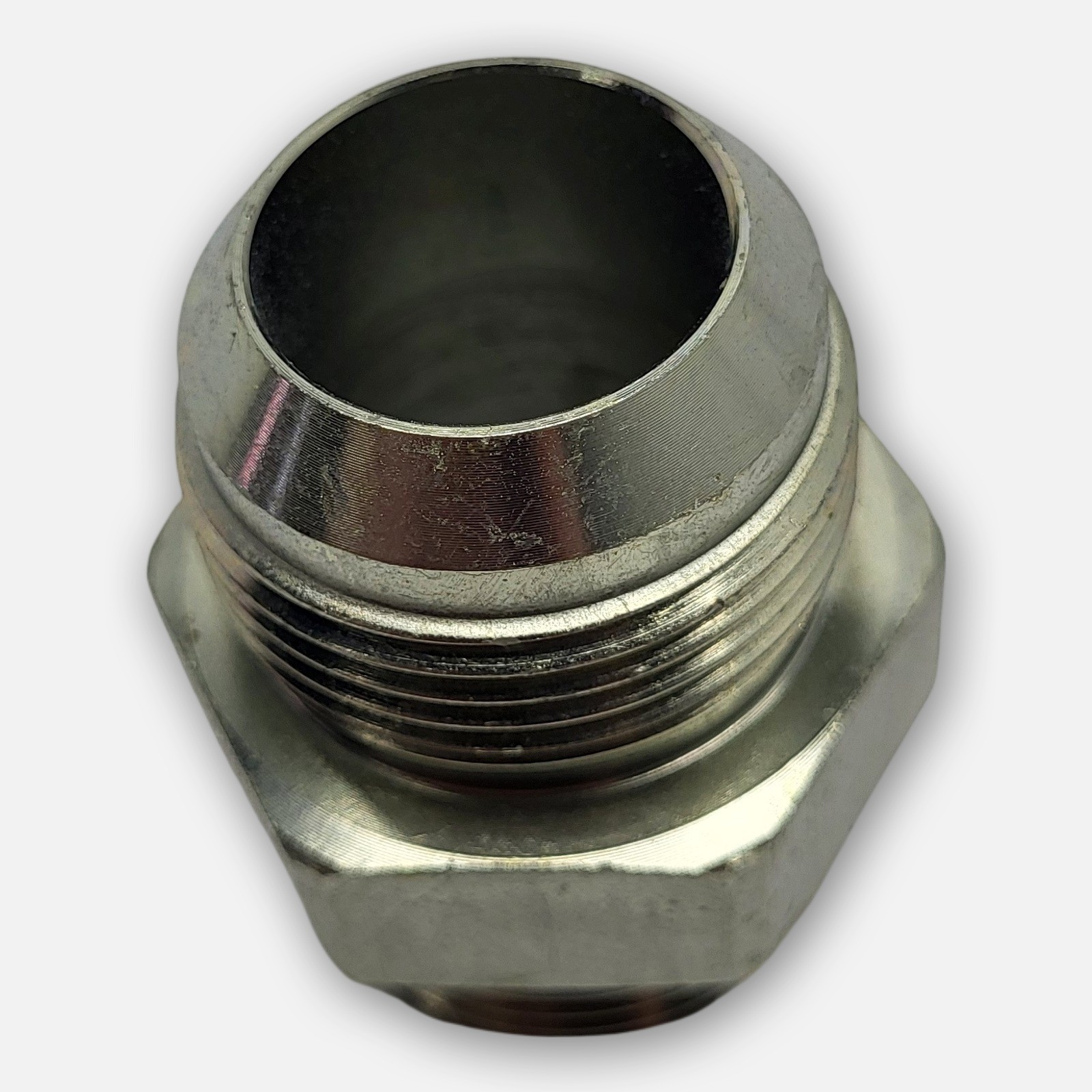 NEW LOT OF 2 SMA-16 1-5/16″ TO 1-5/16″ MALE FITTINGS