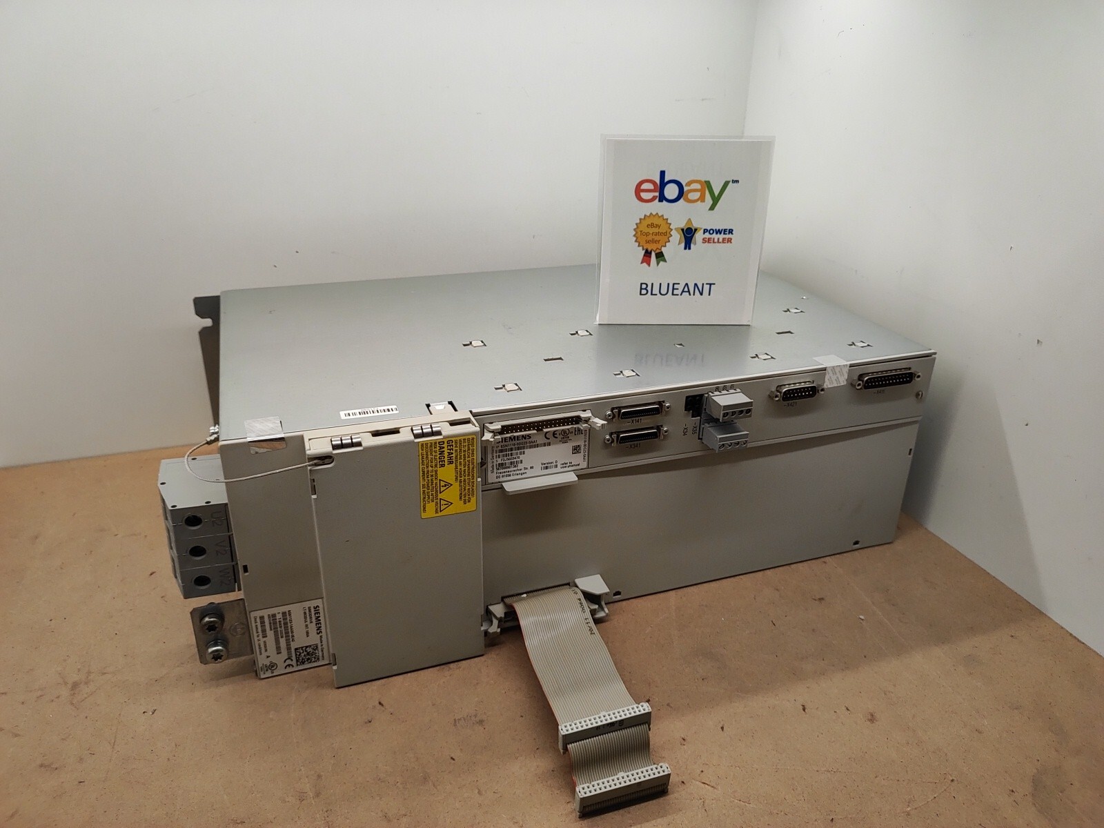 Siemens 6SN1123-1AA00-0EA2 Version :A 170A SIMODRIVE With PSN1118-0DG23-0AA1