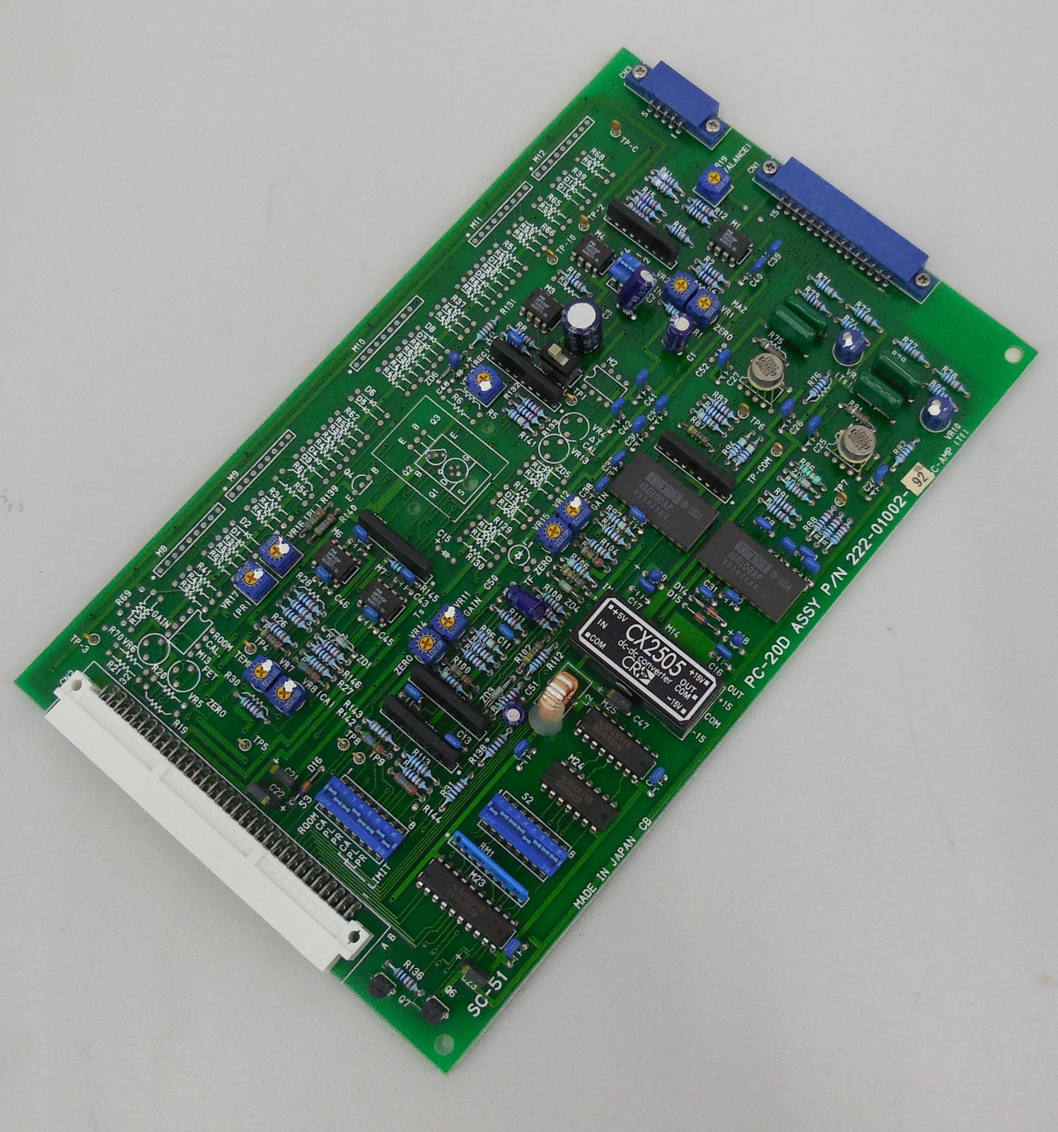 Shimadzu PC-20D 222-01002-92 board