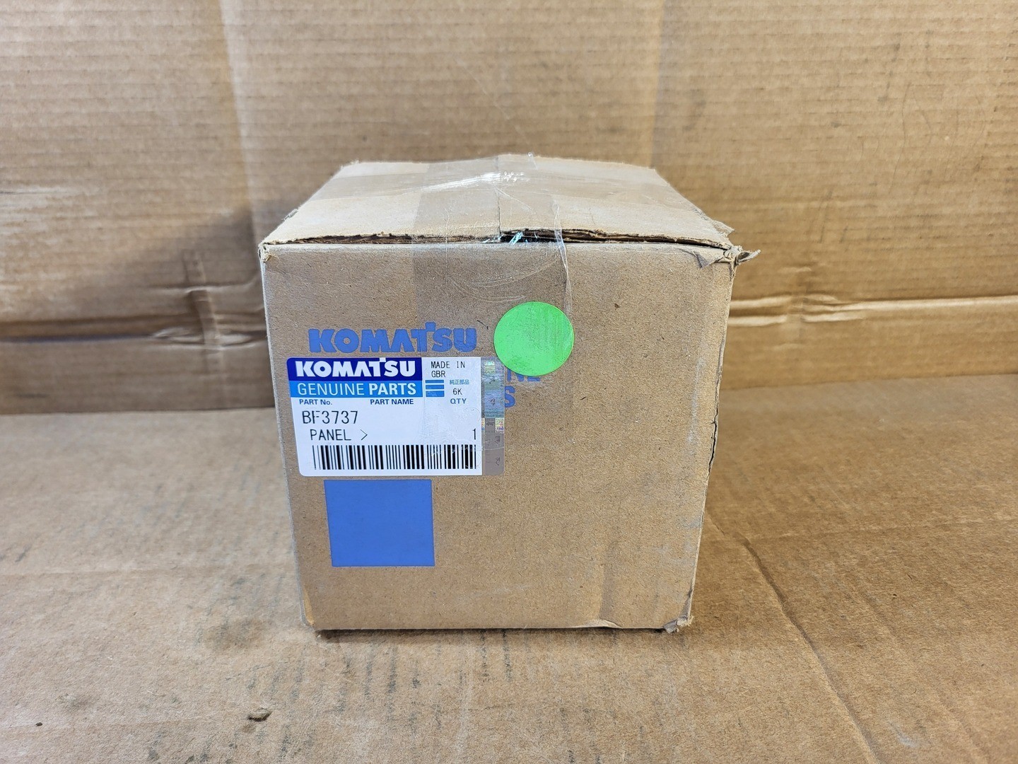 SURPLUS NEW 2022 KOMATSU BF3737 Voltage Panel – Heavy Machinery