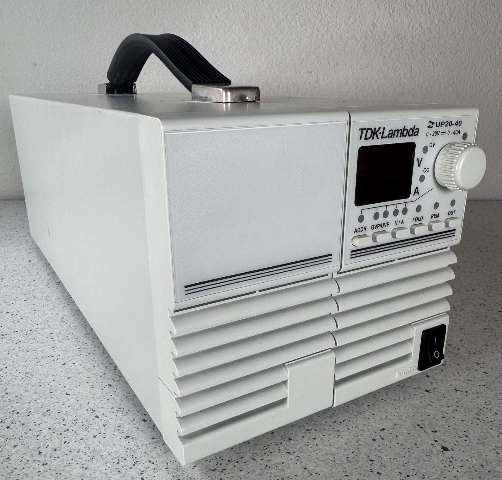 TDK LAMBDA – AUTOMATIC POWER SUPPLY ZUP20-40 0-20V 0-40A