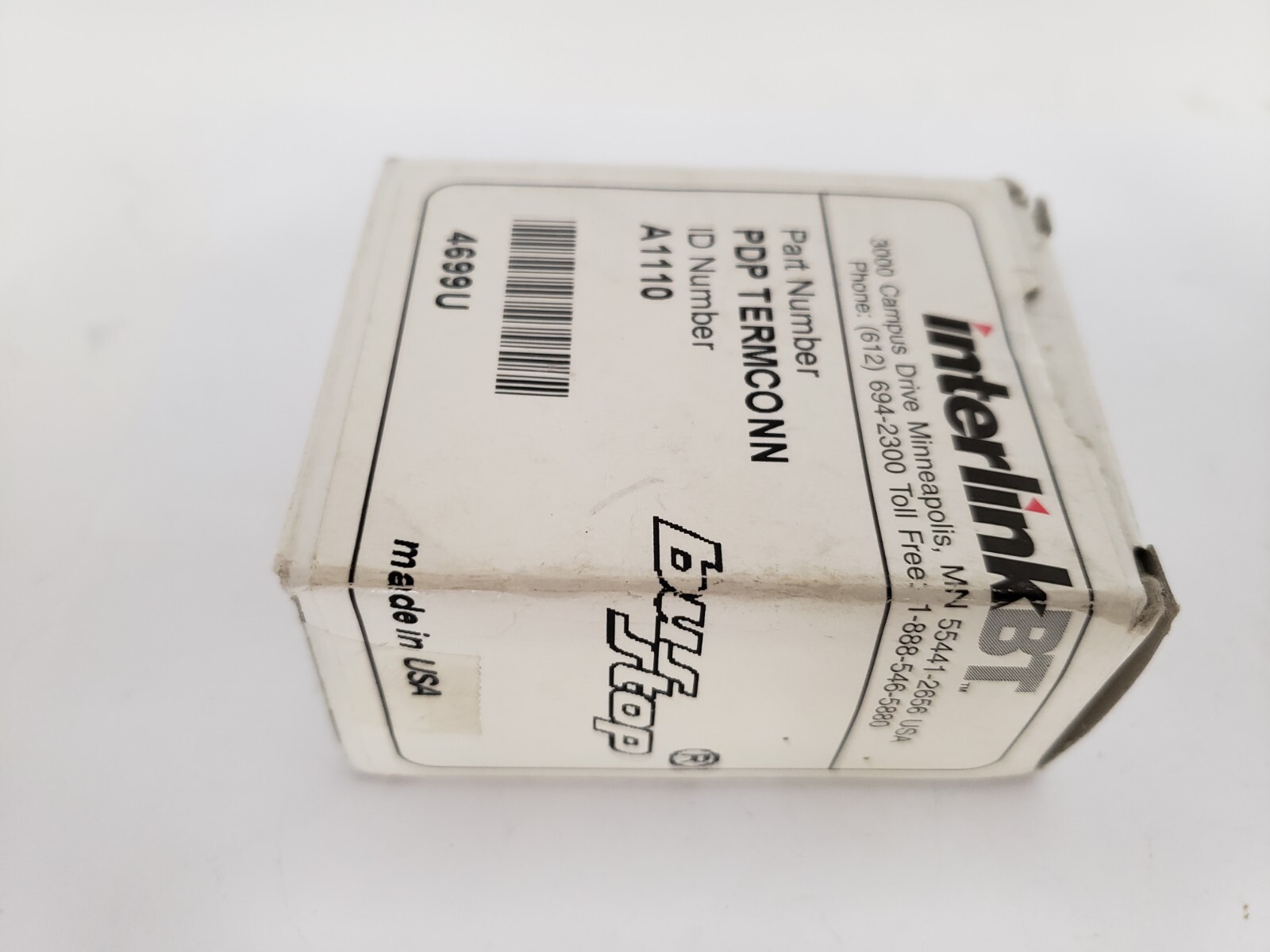 INTERLINK BT A1110 PDP TERMCONN BUS STOP 9 PIN CONNECTOR NIB