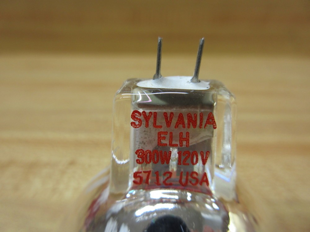 Sylvania ELH 300W/120V Halogen Lamp ELH 300W120V