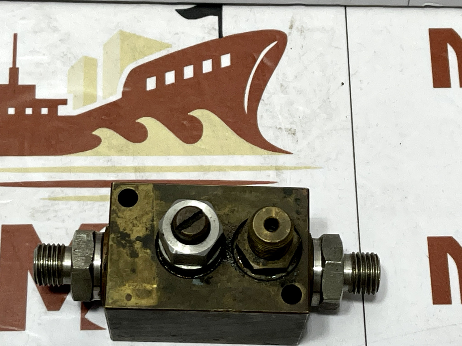 Danfoss PHS -A1 Pipe, Hand Pump St Block. Part 051-9221