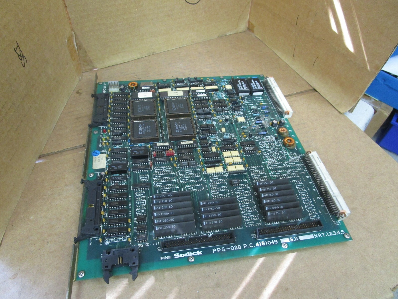 SODICK CIRCUIT BOARD PPG-02B 4181049 PPG-02 VER 4