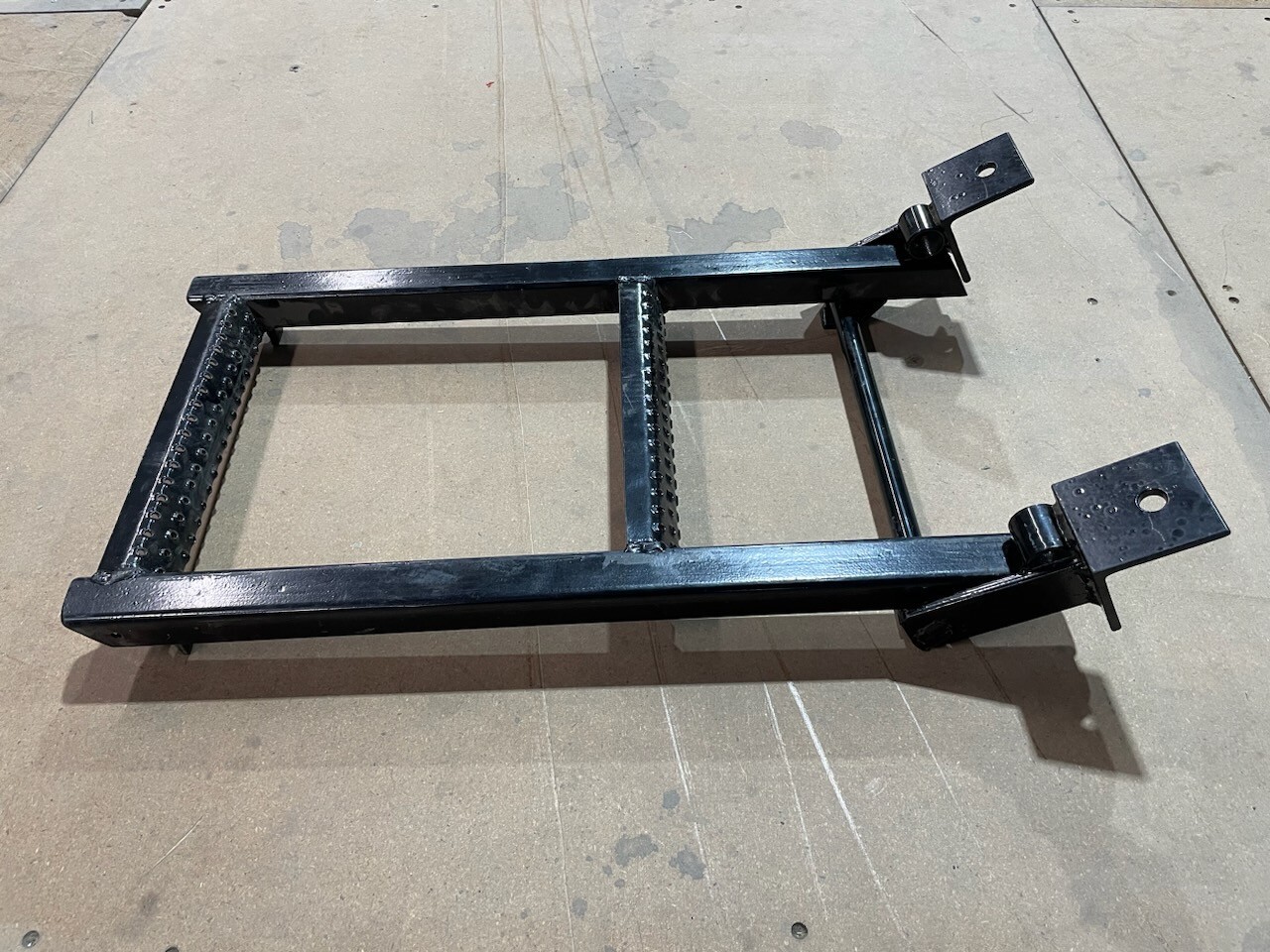 Buyers Products Truck Trailer Accessories 27″ H x 14″ W Black Steel Truck Steps