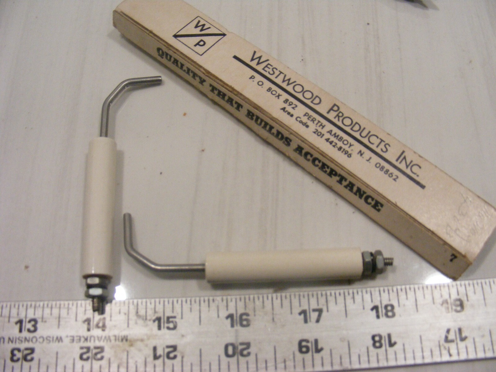 Westwood OIL BURNER IGNITER ELECTRODES 2″ Long x 7/16″” dia Lot of 2