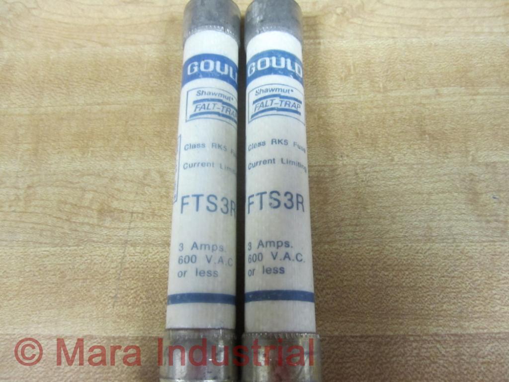 Gould FTS3R Shawmut Fuse Tested (Pack of 2)