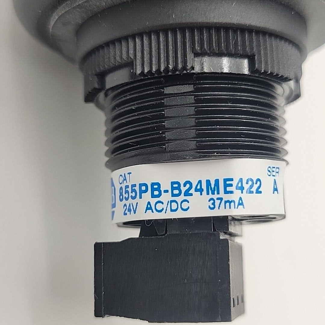 NEW Allen Bradley 855PB-B24ME422 24V AC/DC Panel Mounted LED Red Pilot Light