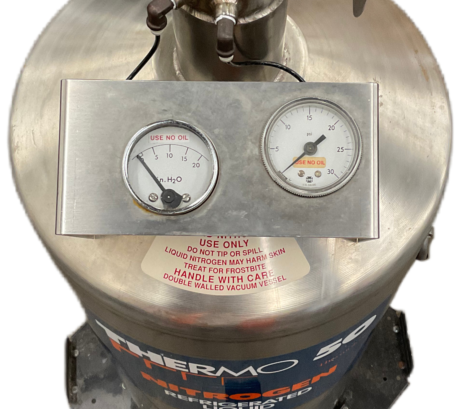 Thermolyne Thermo 50 Liquid Nitrogen Storage Tank Cart
