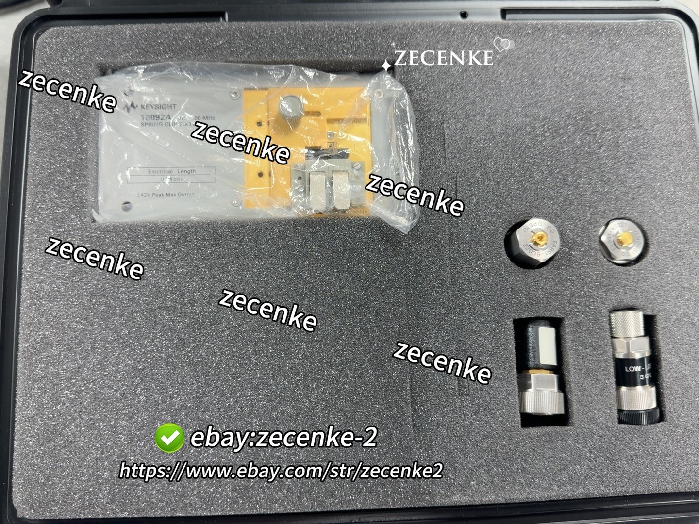 Keysight 16195B calibration piece