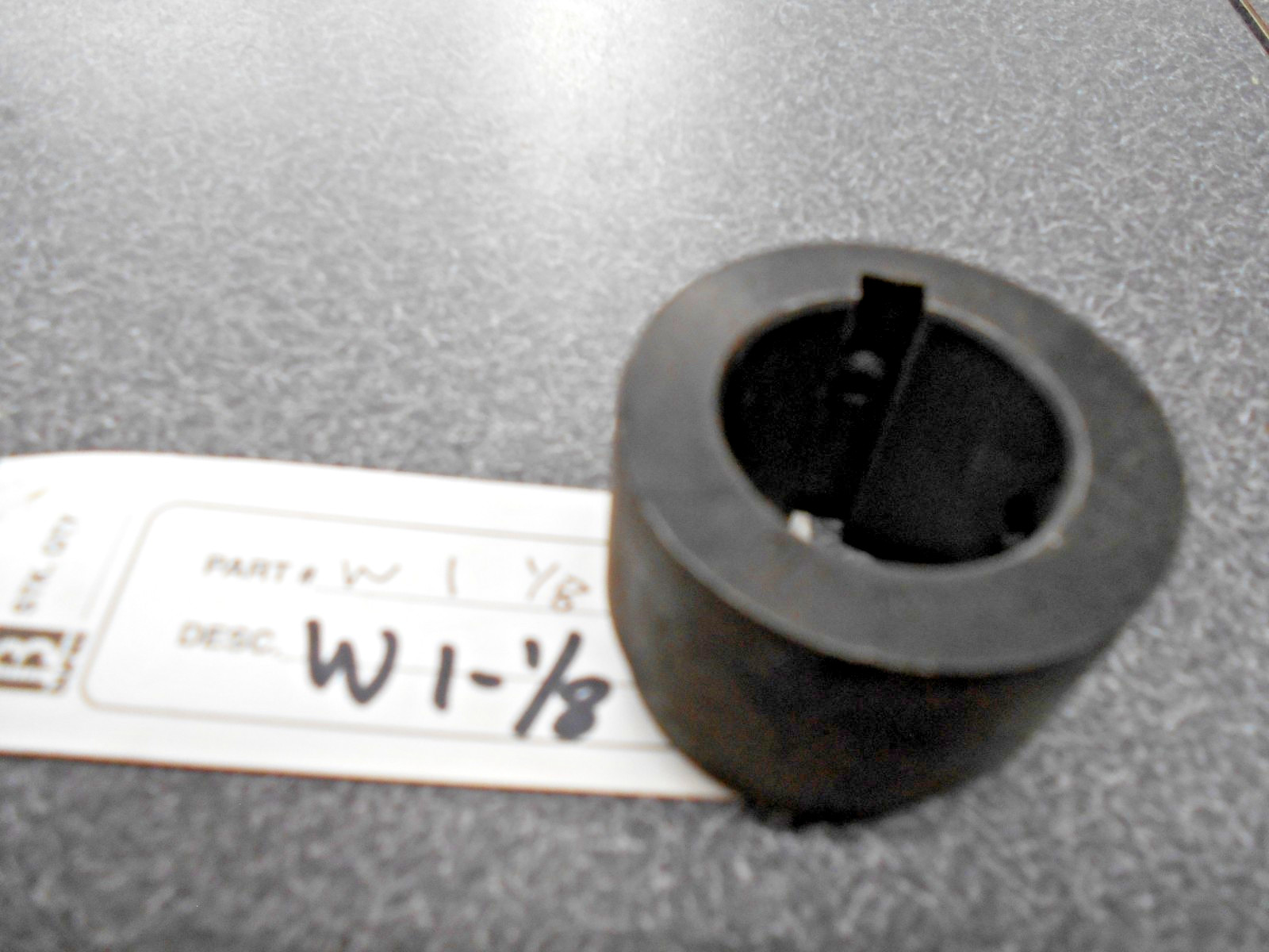 Weld-On Hub, Series W 1-1/8. Round Bore. Burns/Tisco. NOS!