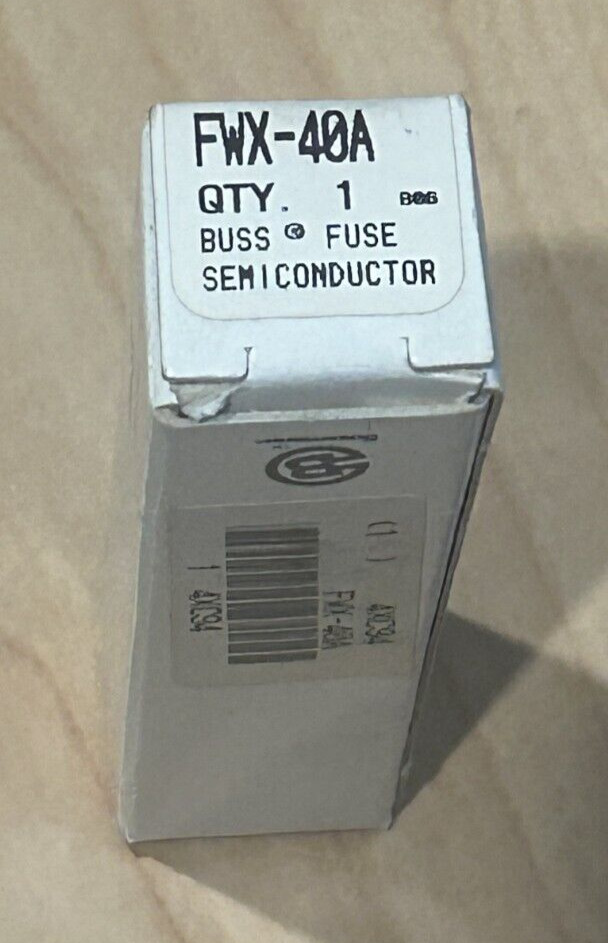 Bussmann FWX-40A 4XC94 250V Fuse BRAND NEW